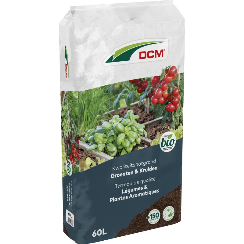 DCM Potgrond Groenten & Kruiden 60 L