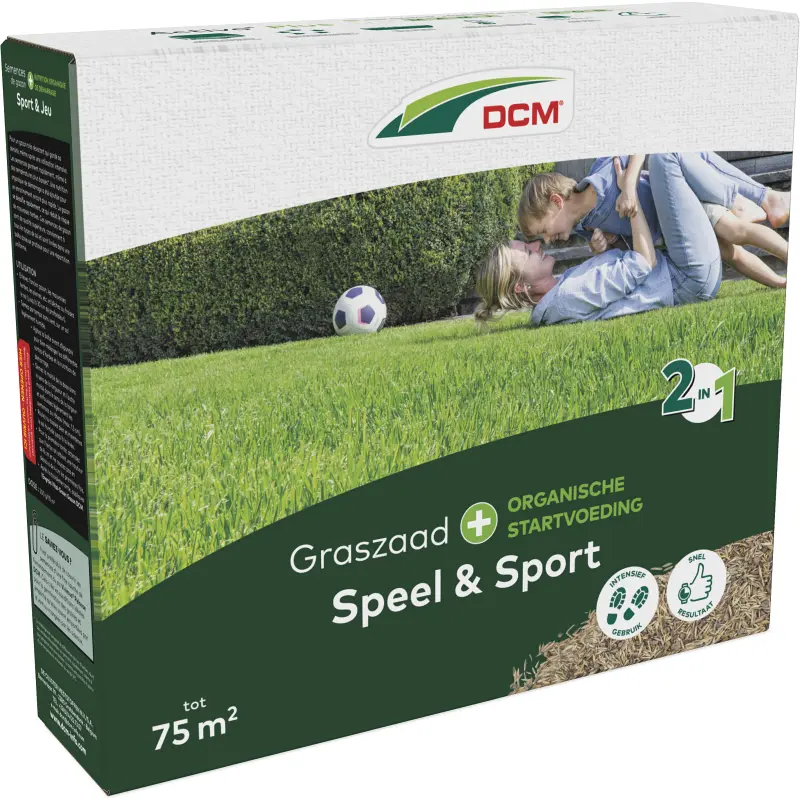 DCM Graszaad 2-in-1 Speel & Sport 75 m² (1,5 kg)