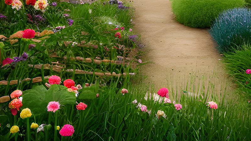 bloedmeel-in-biologische-tuin