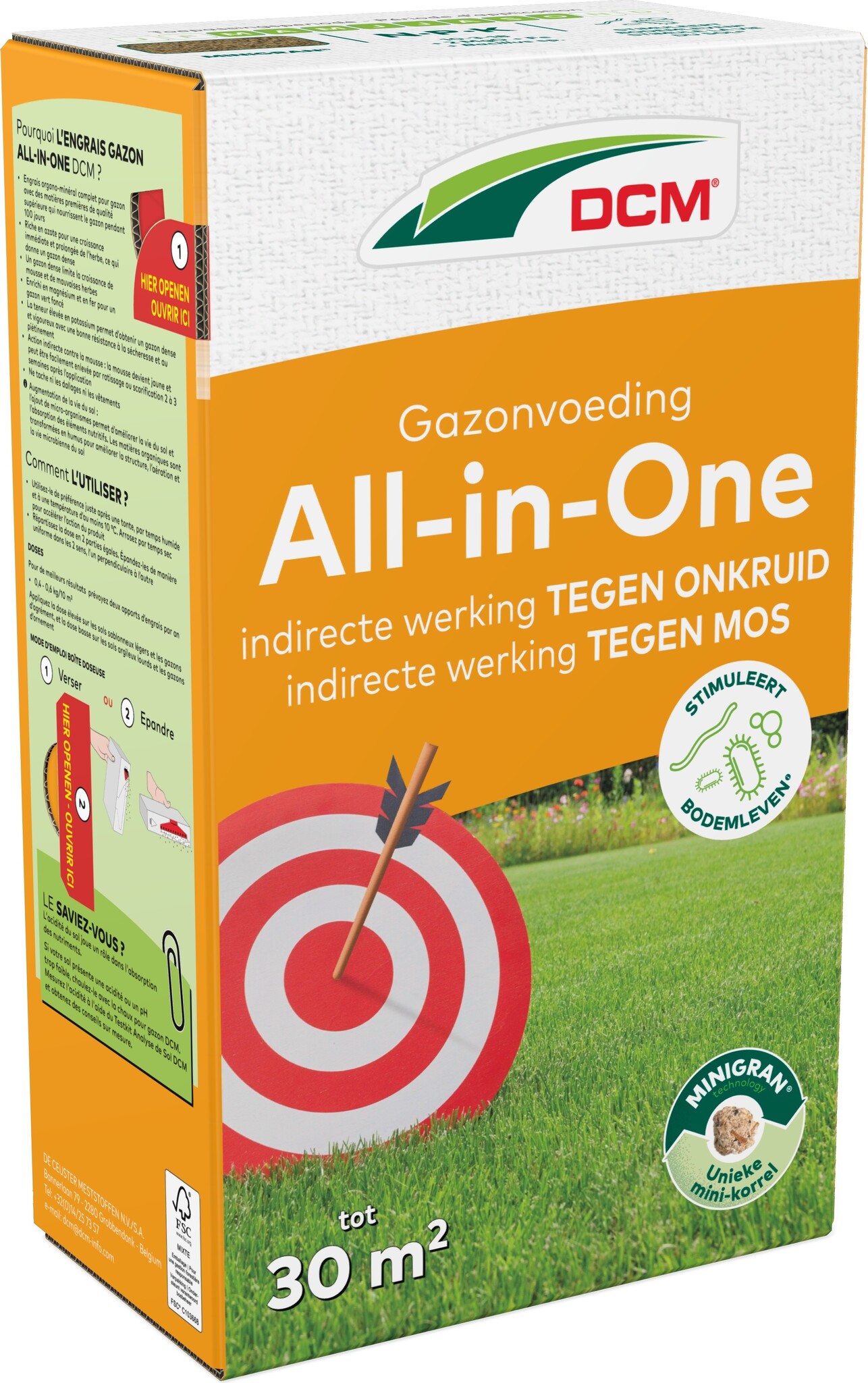 Gazonvoeding All-in-One 30 m² (1,5 kg)