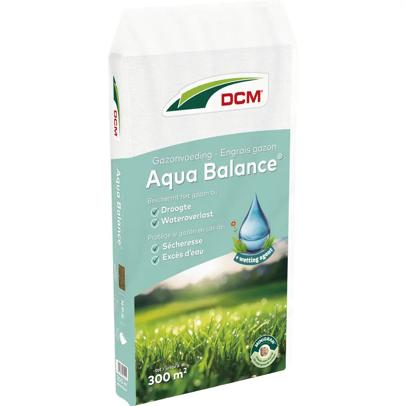 DCM Gazonvoeding Aqua Balance® 300 m² (18 kg)