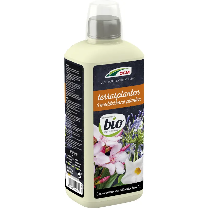 DCM Vloeibare Plantenvoeding Terrasplanten & Mediterrane Planten 0,8 L