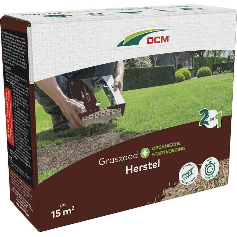 DCM Graszaad 2-in-1 Herstel 15 m² (0,225 kg)