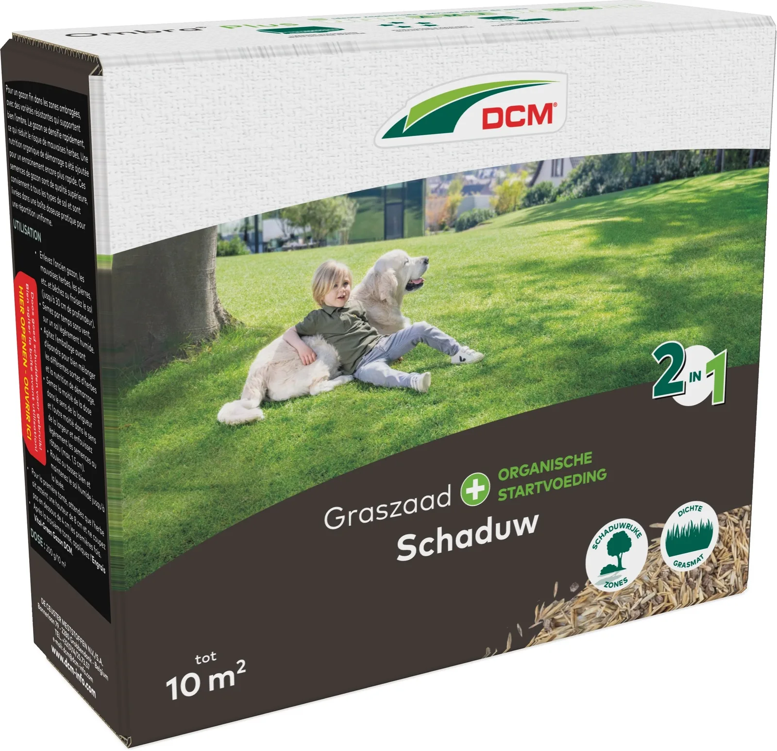 DCM Graszaad 2-in-1 Schaduw