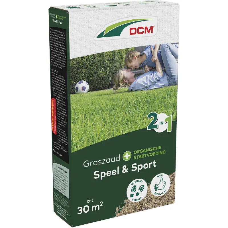 DCM Graszaad 2-in-1 Speel & Sport 30 m² (0,6 kg)