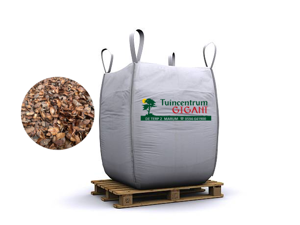 Big bag Biologische Cacaodoppen (1m³) - incl. bezorging