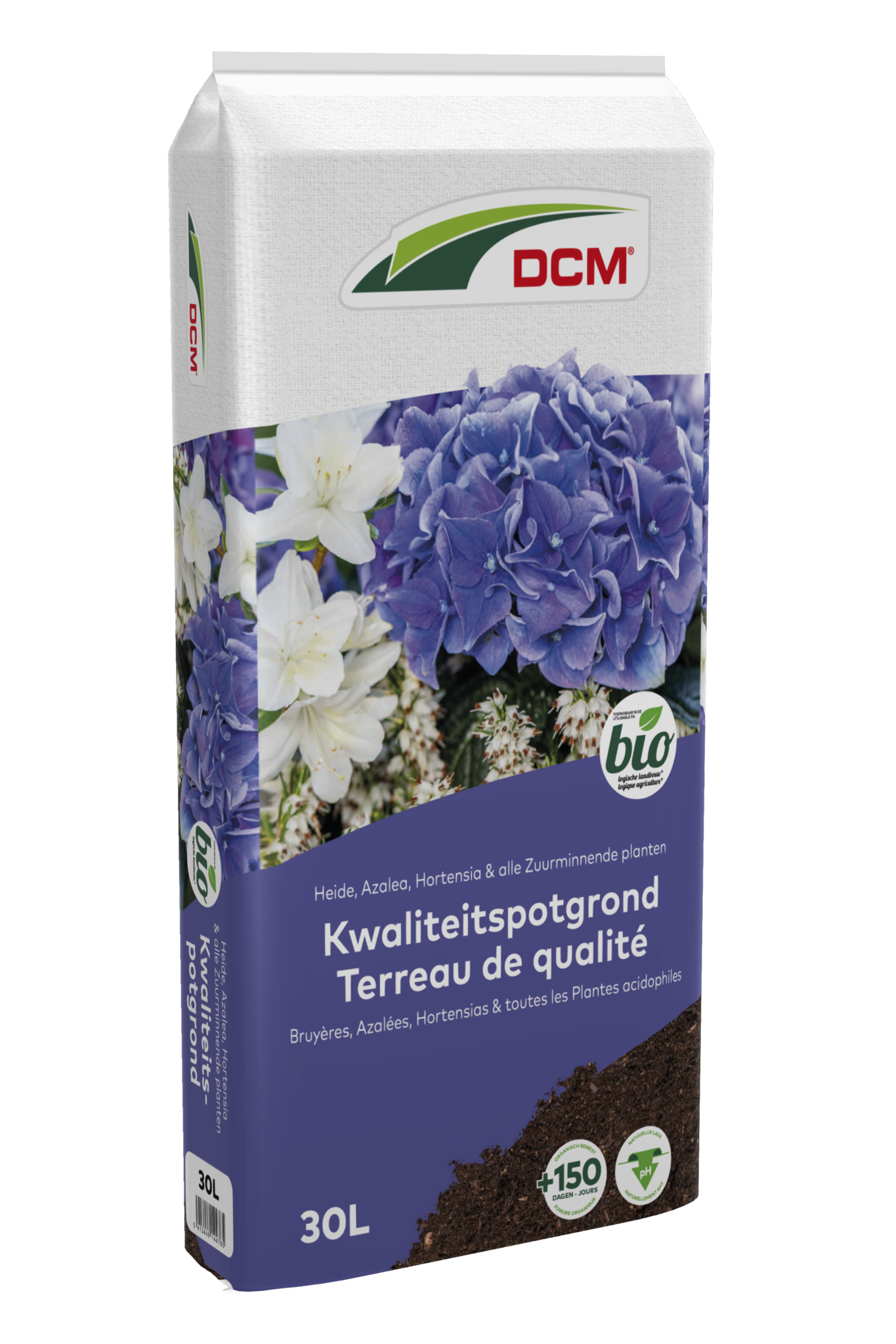 Potgrond Heide, Azalea, Hortensia & alle Zuurminnende planten (30 ltr)