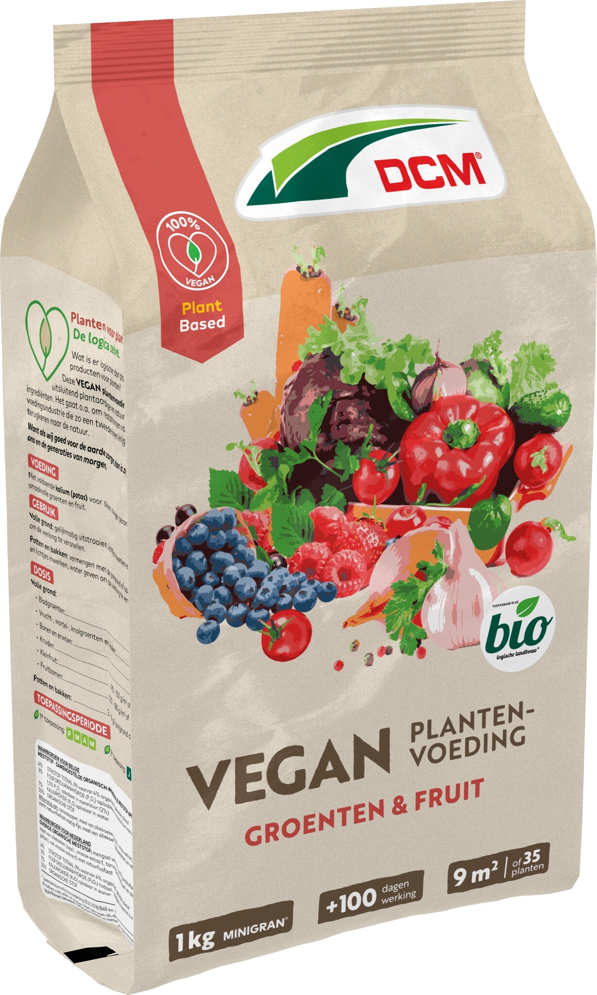 Vegan Plantenvoeding Groenten & Fruit 1 kg