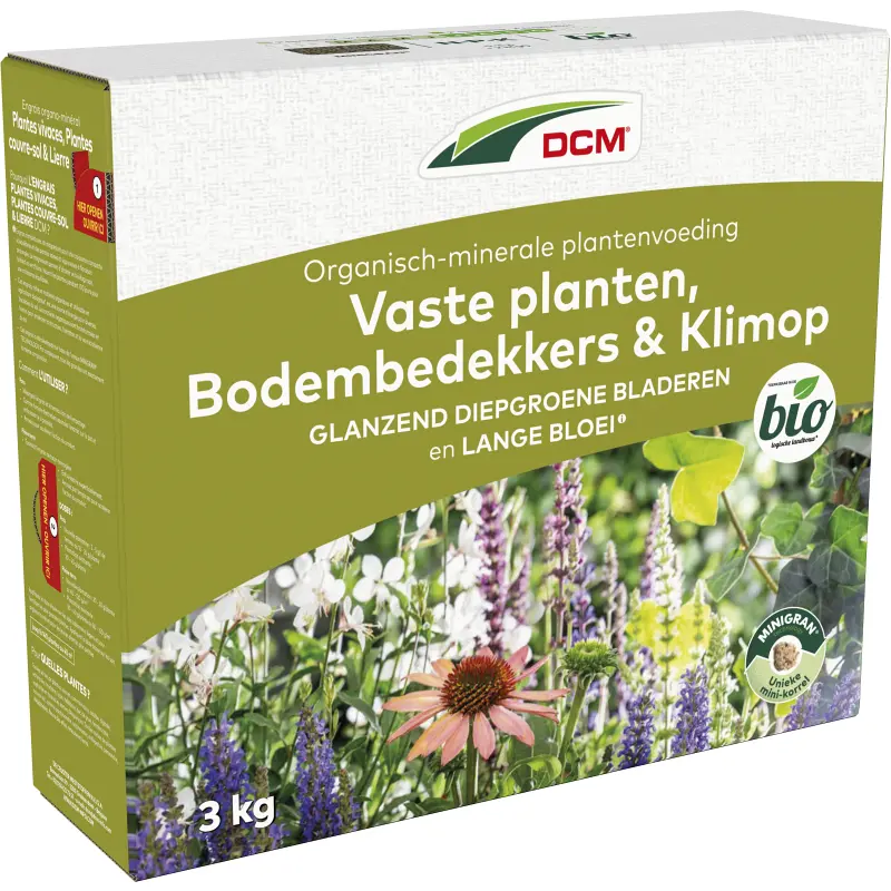DCM Plantenvoeding Vaste Planten, Bodembedekkers & Klimop 3 kg