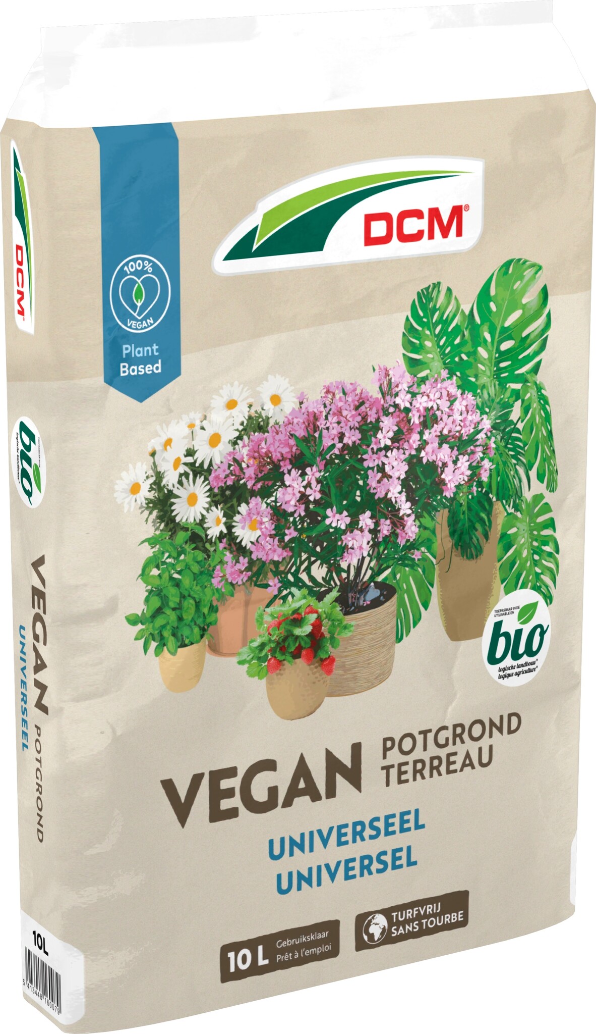 Vegan Potgrond Universeel Turfvrij 10 L