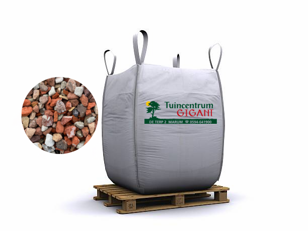 Big bag gebroken puin 1 M3 (4-22 mm)