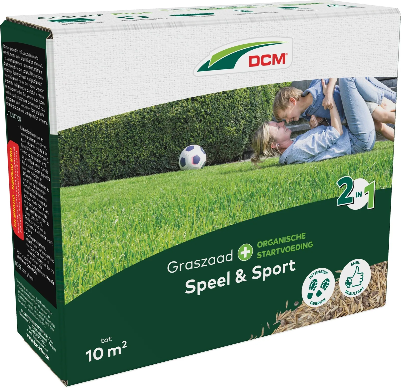 DCM Graszaad 2-in-1 Speel & Sport