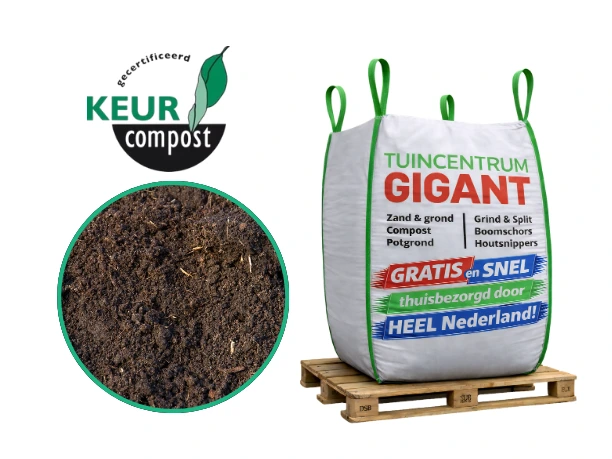 Big bag compost (0,5m³) - Gratis thuisbezorgd