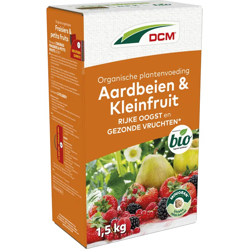 DCM Plantenvoeding Aardbeien & Kleinfruit 1,5 kg