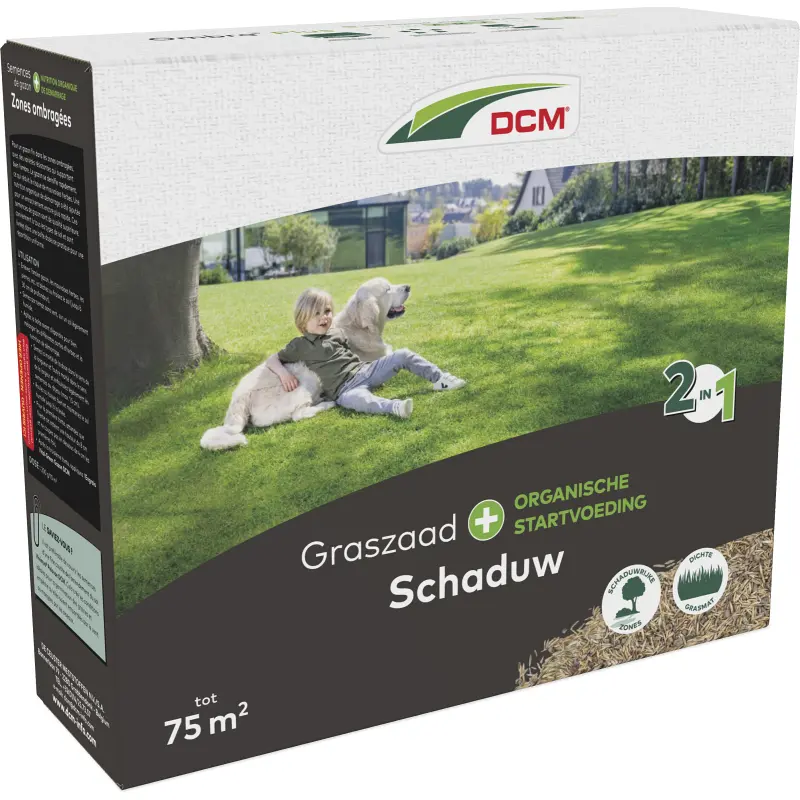 DCM Graszaad 2-in-1 Schaduw 75 m² (1,5 kg)