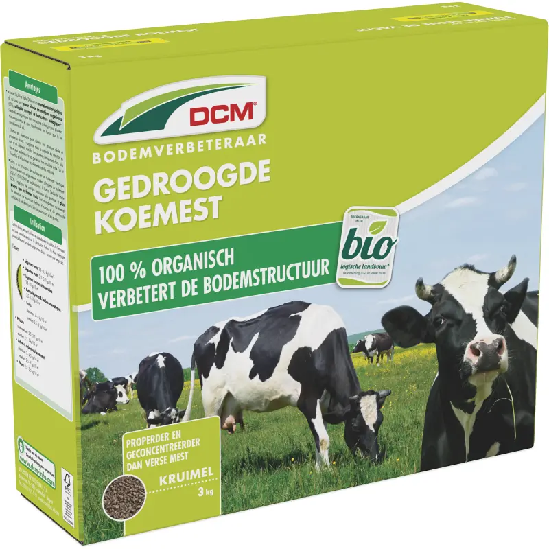 DCM Gedroogde Koemest