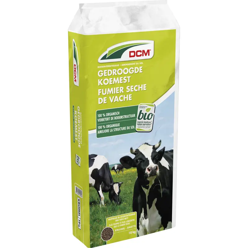 DCM Gedroogde Koemest 10 kg