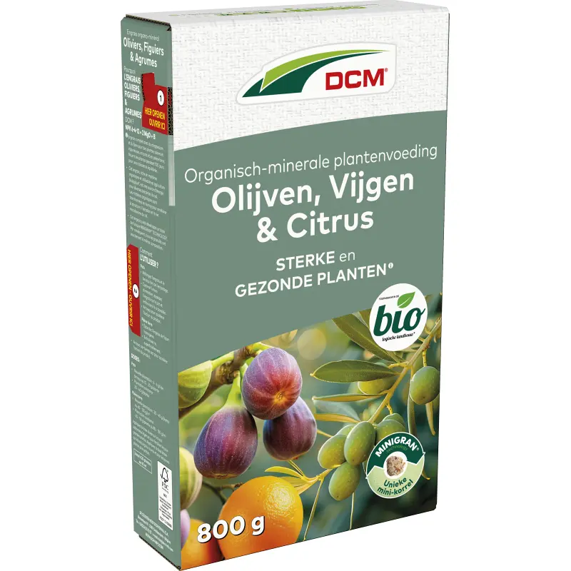 DCM Plantenvoeding Olijven, Vijgen & Citrus 800 g