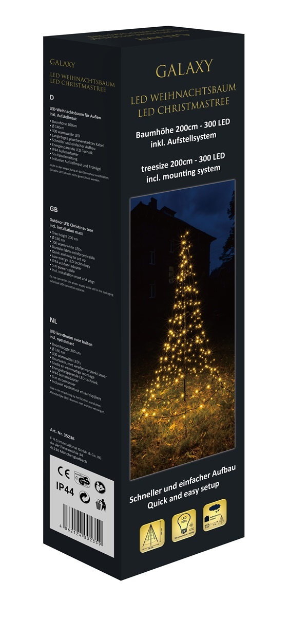 LED-boom voor buitengebruik (2mtr)