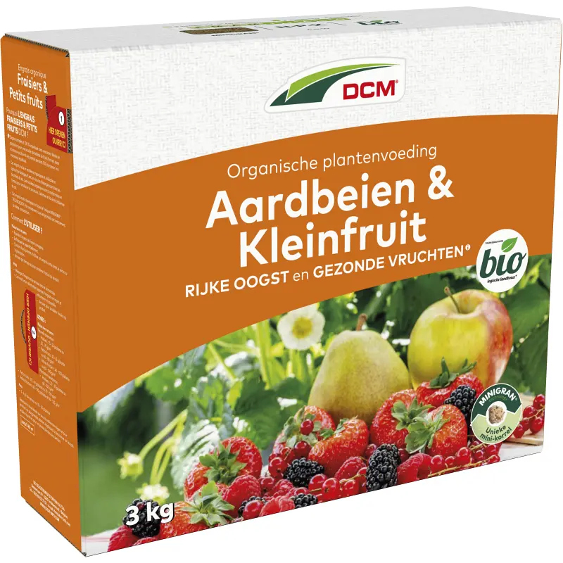 DCM Plantenvoeding Aardbeien & Kleinfruit 3 kg