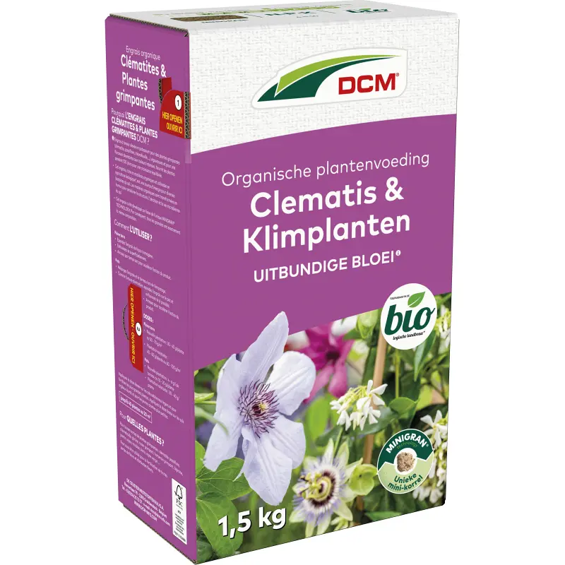 DCM Plantenvoeding Clematis & Klimplanten 1,5 kg