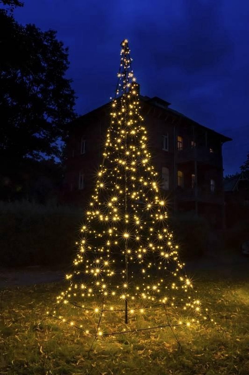 LED Twinkel kerstboom voor buitengebruik (3mtr)