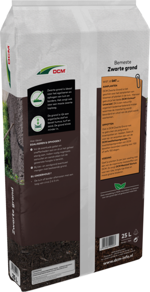 Zwarte Grond 25 liter