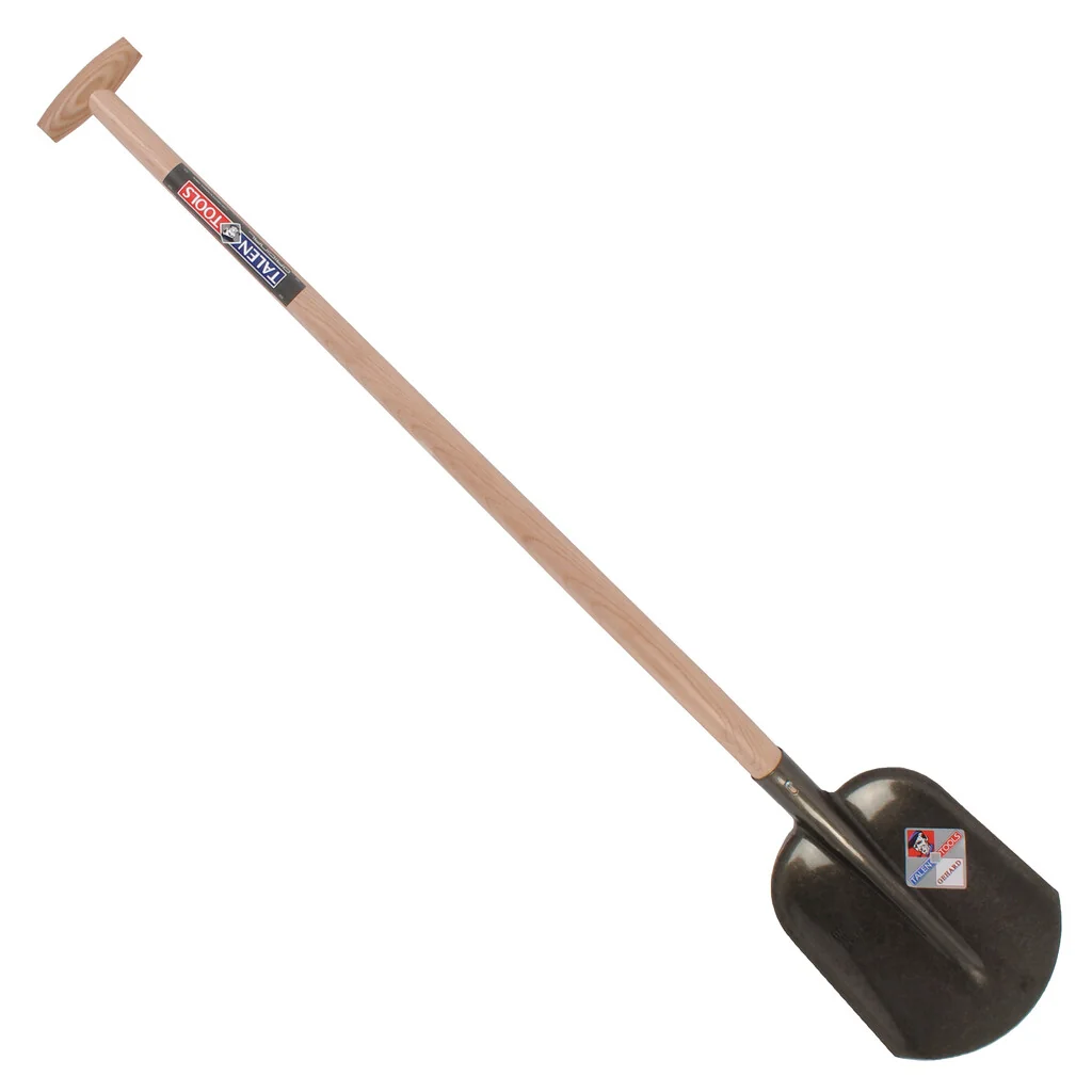 Talen Tools bats maat 00 van gehard staal met houten steel van 100 cm