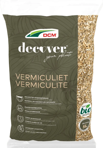 DCM Decover® Vermiculiet 5 L, vooraanzicht
