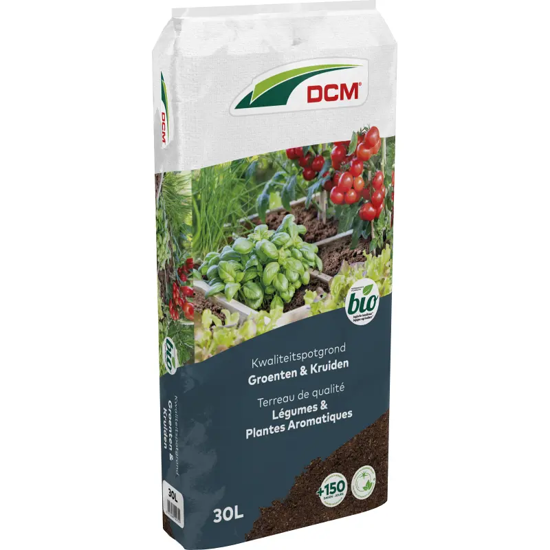 DCM Potgrond Groenten & Kruiden 30 L