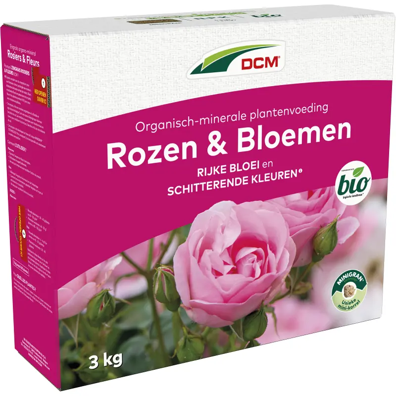 DCM Plantenvoeding Rozen & Bloemen 40 m² (3 kg)