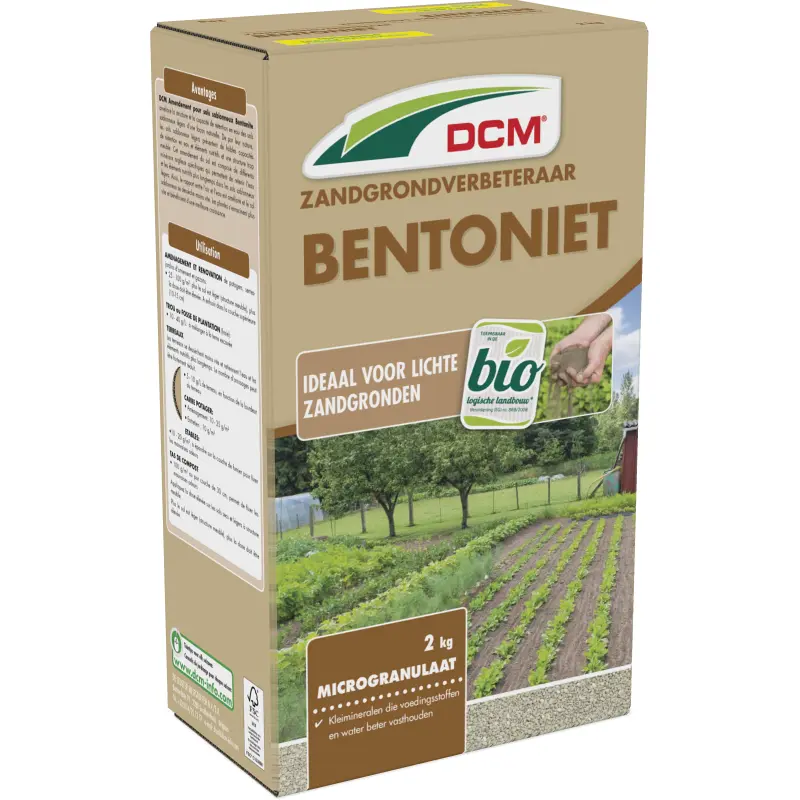 DCM Zandgrondverbeteraar Bentoniet 2 kg