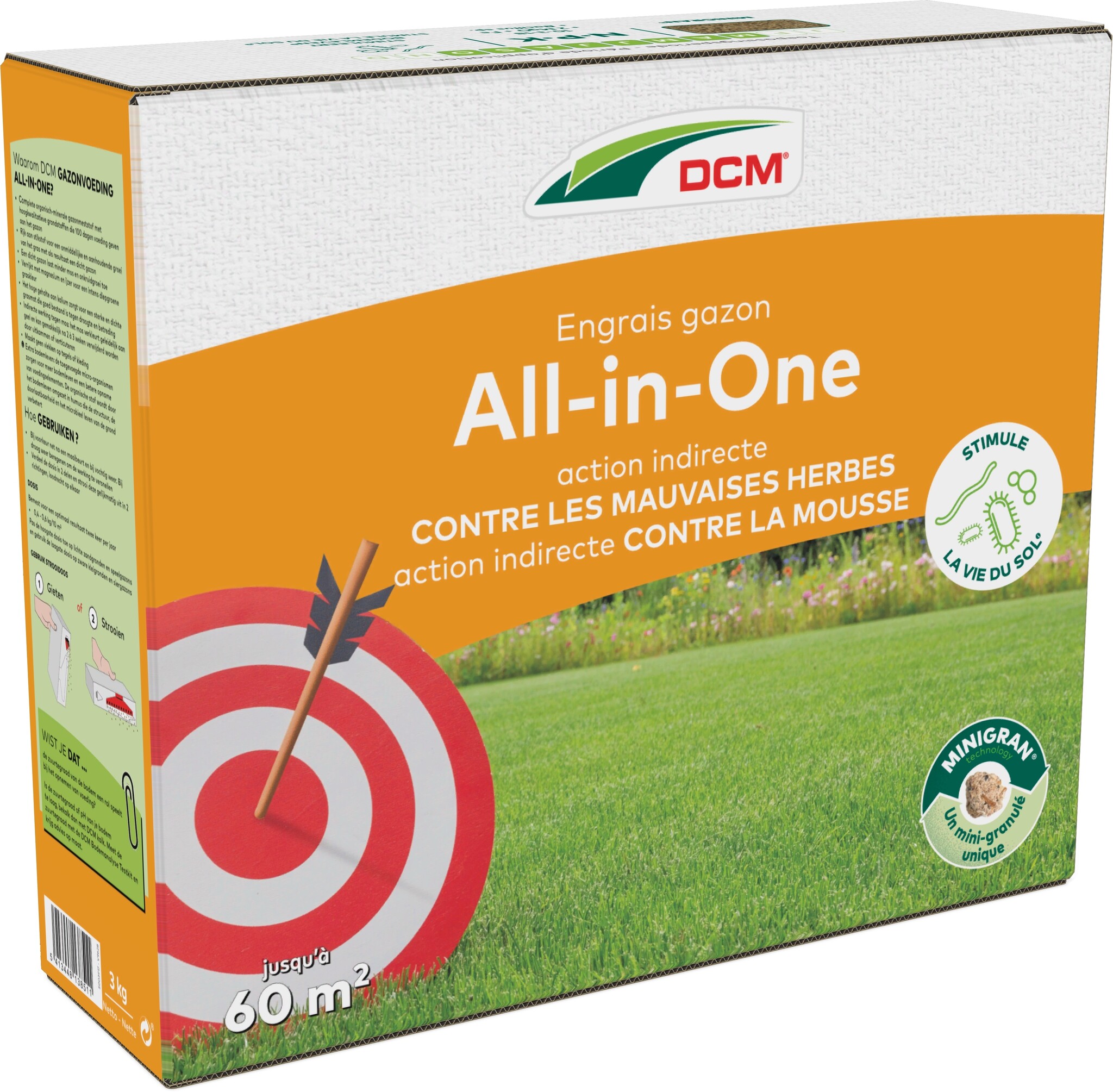 Gazonvoeding All-in-One 60 m² (3 kg)