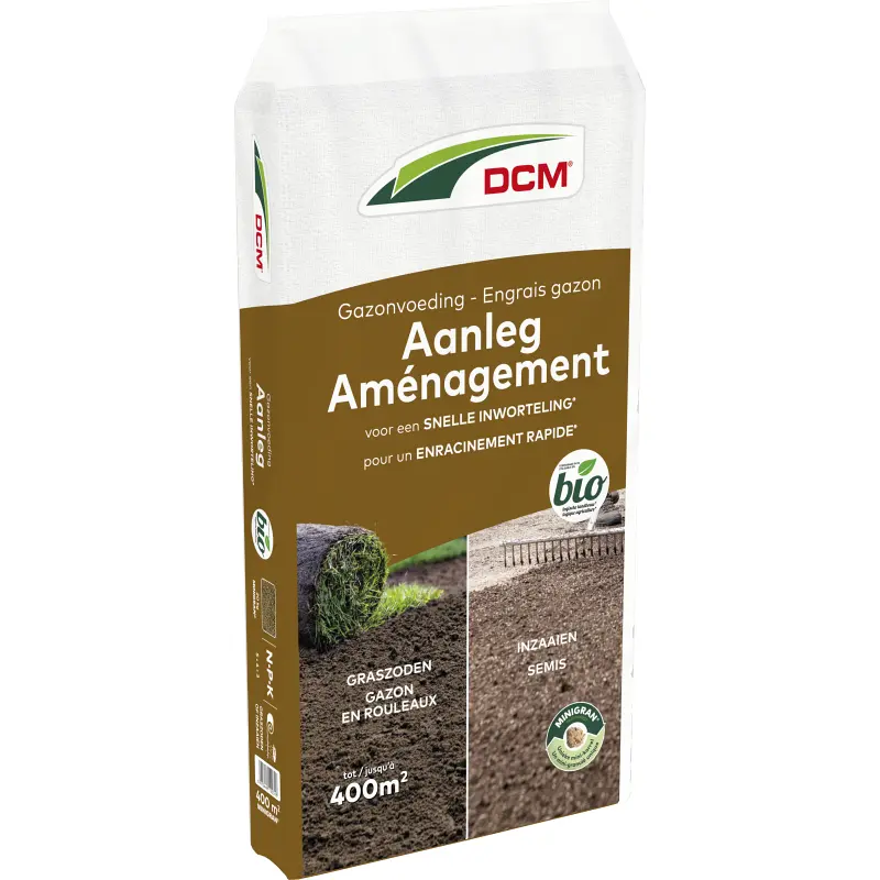 DCM Meststof Aanleg Gazon 20 kg