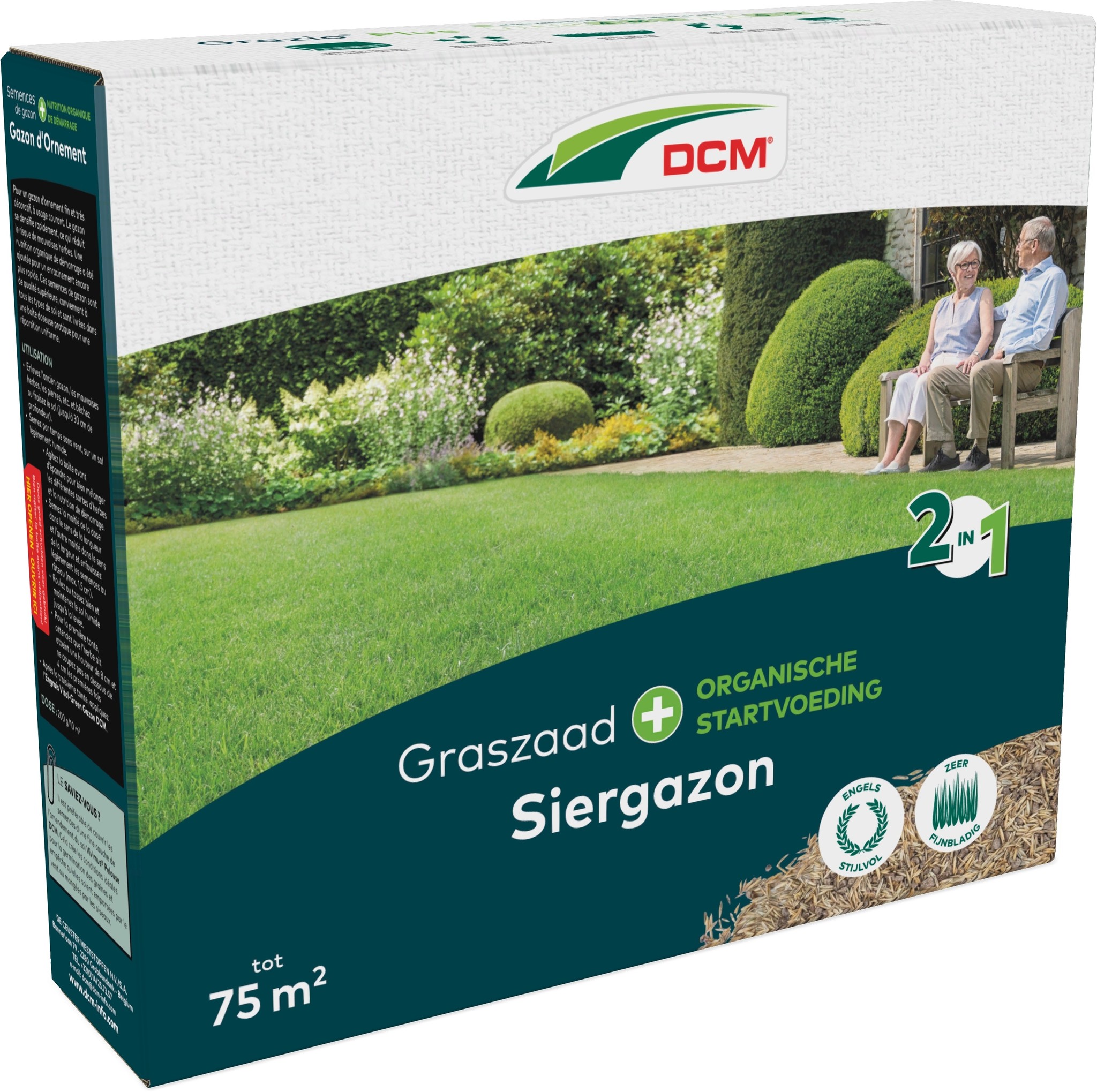 Graszaad siergazon 1,5 kg 75 m2