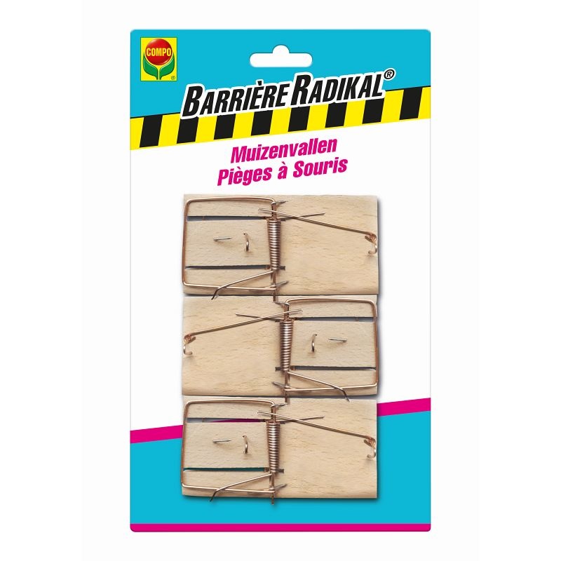 Muizenvallen 3 st Muizenvallen 3 st