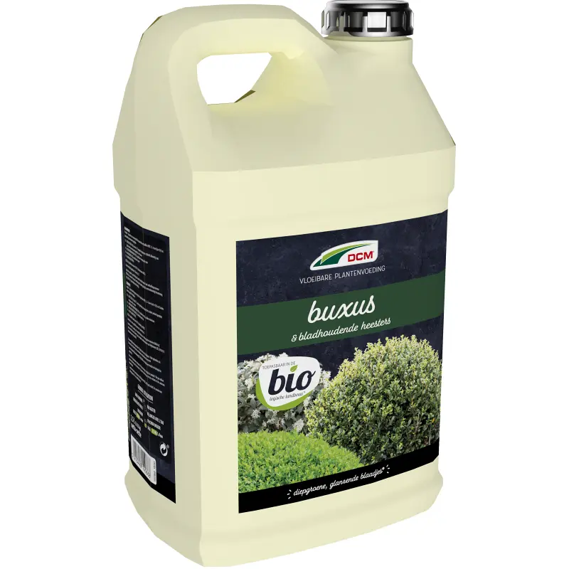 DCM Vloeibare Plantenvoeding Buxus & Bladhoudende heesters 2,5 L