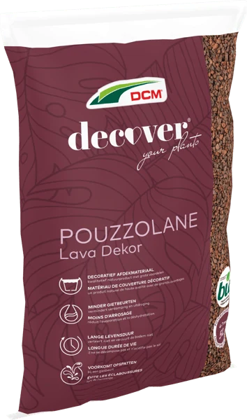 DCM Decover® Pouzzolane Lavakorrels 5 L, schuin vooraanzicht