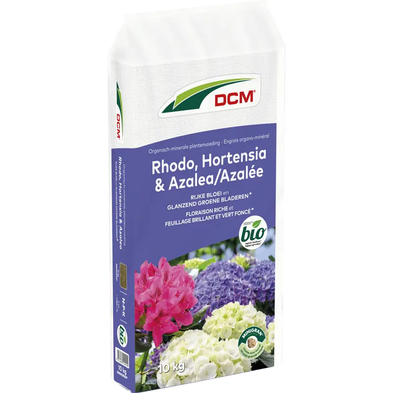 DCM Plantenvoeding Rhodo, Hortensia & Azalea 10 kg